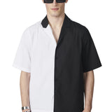 Bicolor Oversize Shirt