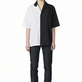 Bicolor Oversize Shirt