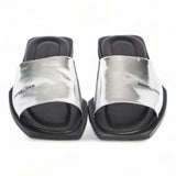 Open-Toe leather Slides