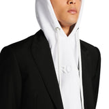 Embossed-logo Hoodie