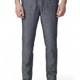 Linen Drawstring Trousers