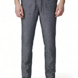 Linen Drawstring Trousers