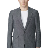 Linen Patch Pockets Jacket