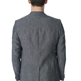 Linen Patch Pockets Jacket