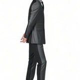 Bicolor Single Breasted Suit
