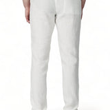 Linen Drawstring Trousers