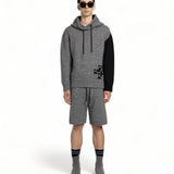 Sudadera con capucha de punto