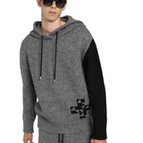 Sudadera con capucha de punto
