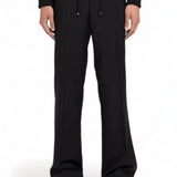 Straight leg Drawstring Trousers