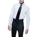 Double-Breasted Stripe Pattern Suit