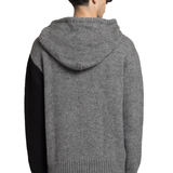 Sudadera con capucha de punto