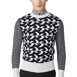 Jacquard logo Sweater