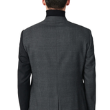 Checked Bicolor Double-Breasted Suit