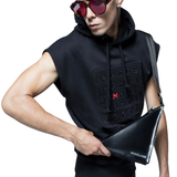 Alphabet Hoodie Sleeveless