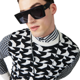 Jacquard logo Sweater