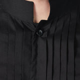 Silk Blend Mao Shirt