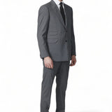 Single Breasted Wool Blend Suit