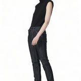 Slim-Fit Jeans- Dark Pure Indigo Red Selvage Denim- White Stitching