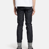 Vaqueros Slim-Fit - Denim Orillo Rojo Indigo Puro Oscuro