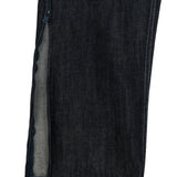 REGULAR ZIP JEANS - Dark Pure Indigo Red Selvage Denim- White Stitching.
