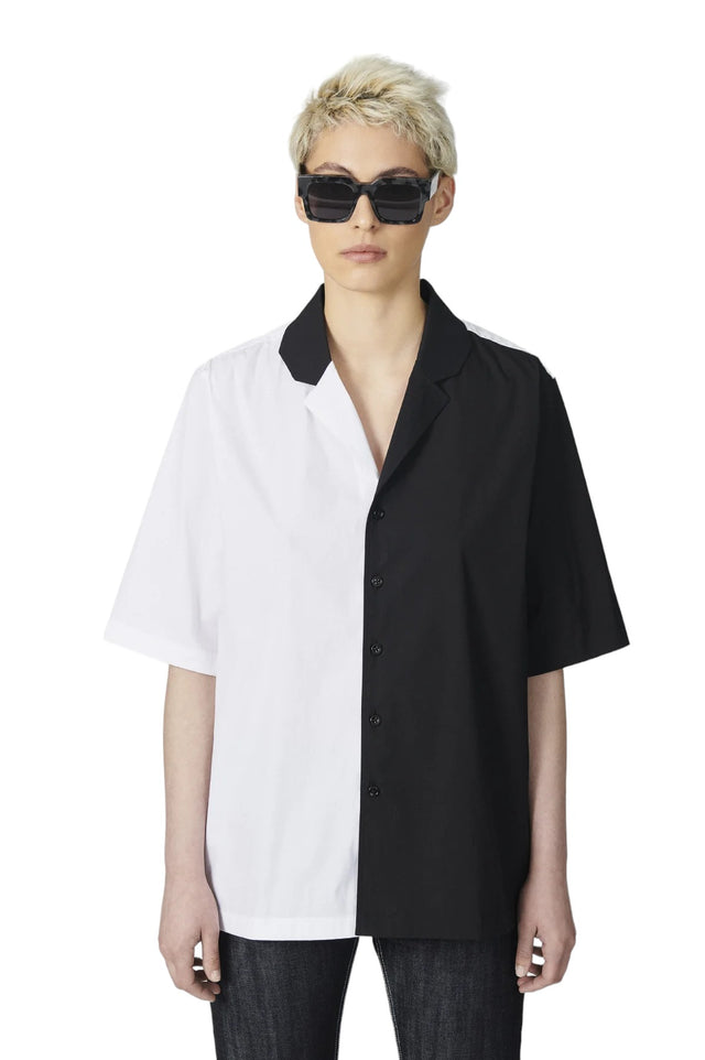 Bicolor Oversize Shirt