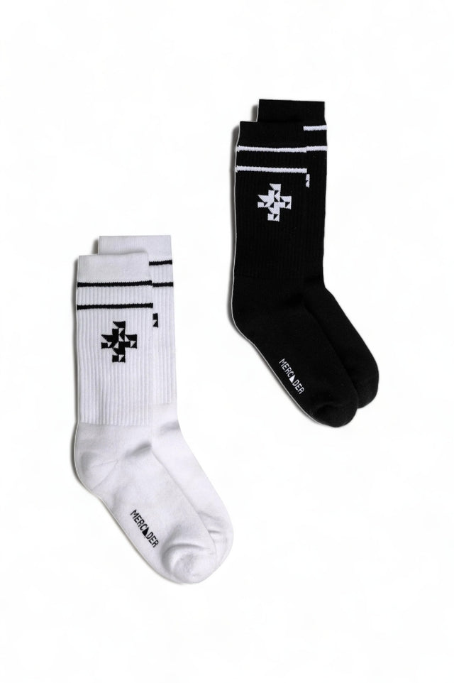 Two pack logo socks
