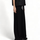 Knitted Wide leg trousers