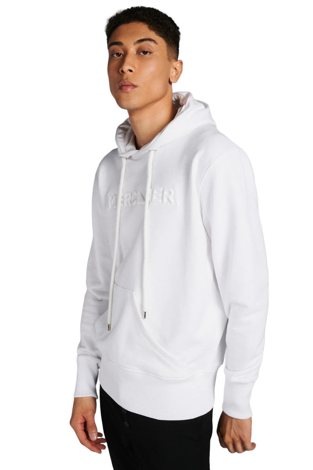 Embossed-logo Hoodie