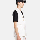 Double Breasted Waistcoat Off-White