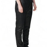 Leather Chino Trousers