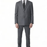 Single Breasted Wool Blend Suit