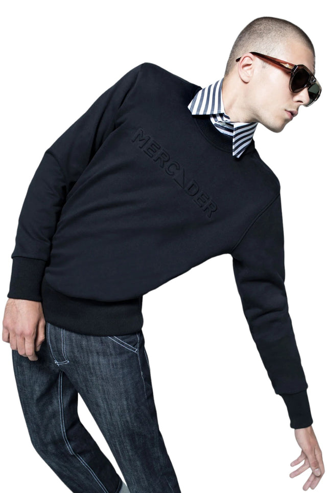 Embossed-Logo Sweatshirt