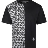 Camiseta con estampado fractal